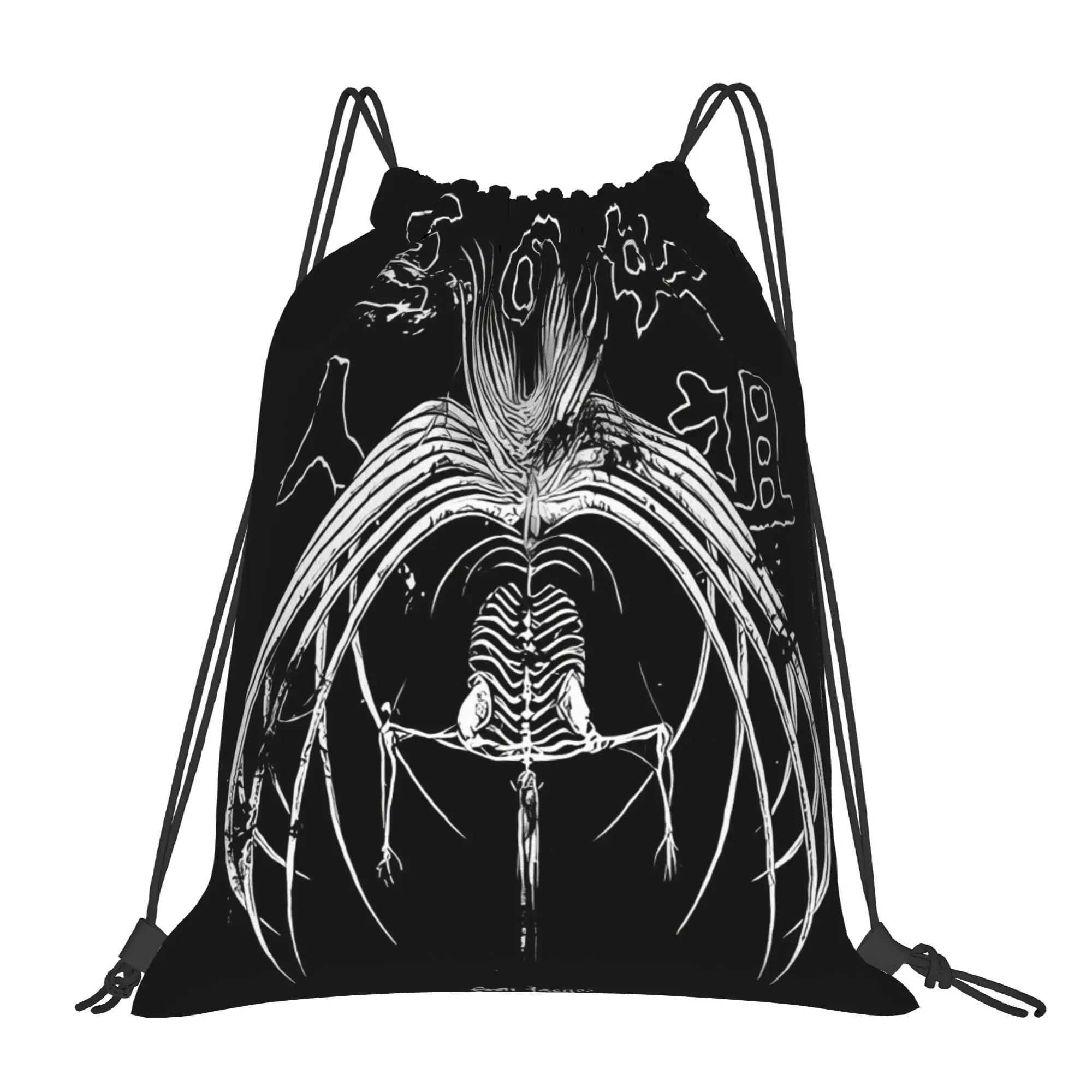 Eren aAttack-on-Titan Portable Sports Riding Gym Drawstring Storage Sporty Backpacks