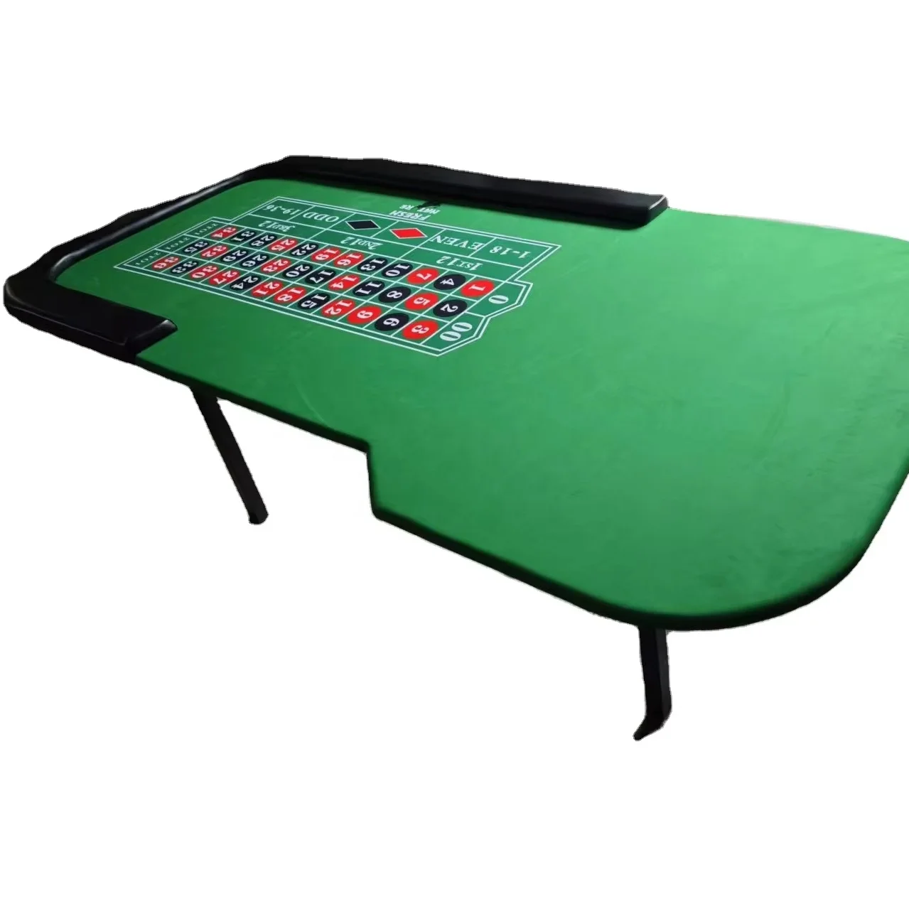 Modern Home Mini Foldable Custom Roulette Table Metal Material for Sale