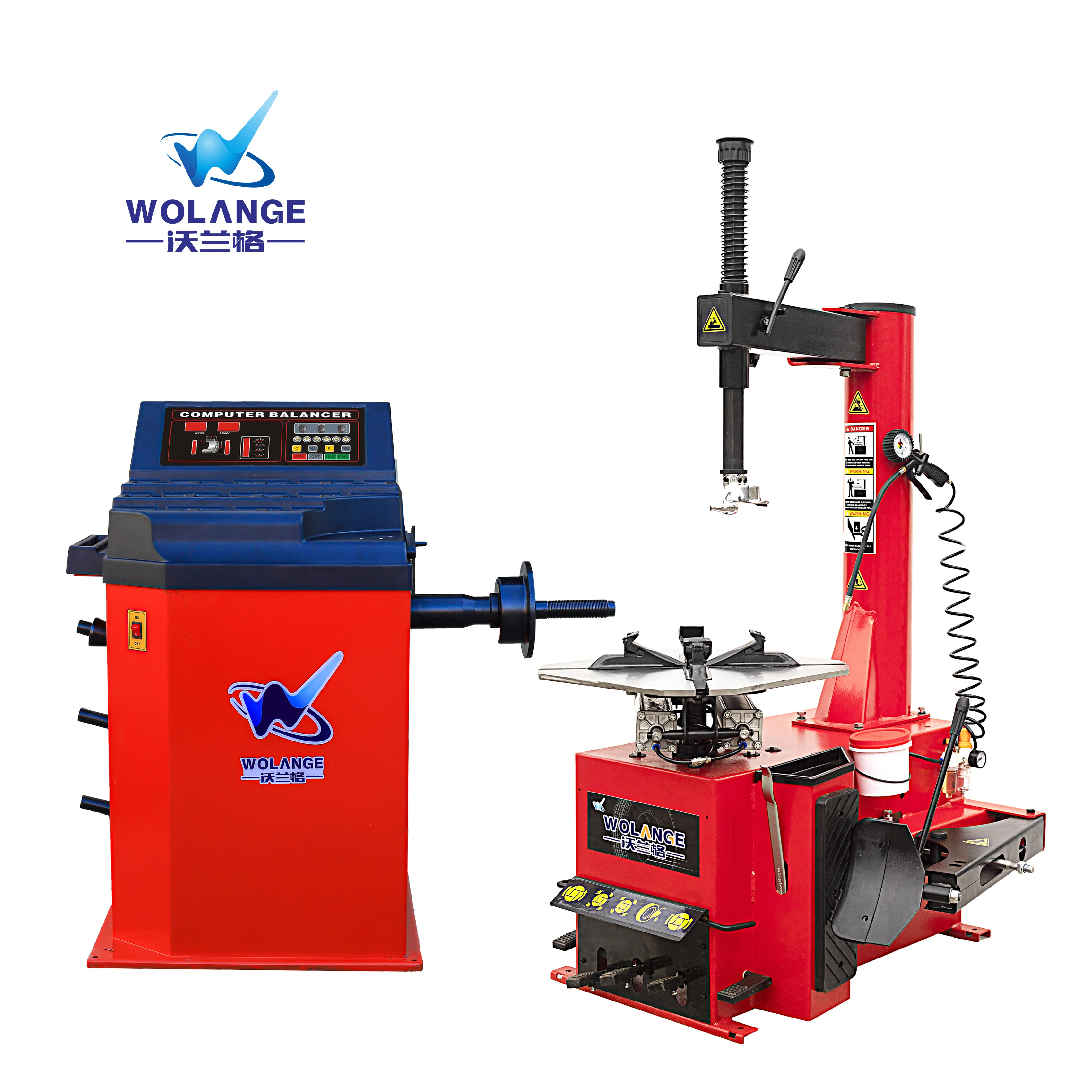 

One Stop CE Vehicle Garage Equipment Tire Shop Tire Changer and Balancer Combo Tyre Fitting Machine Wheel Balancing Machine