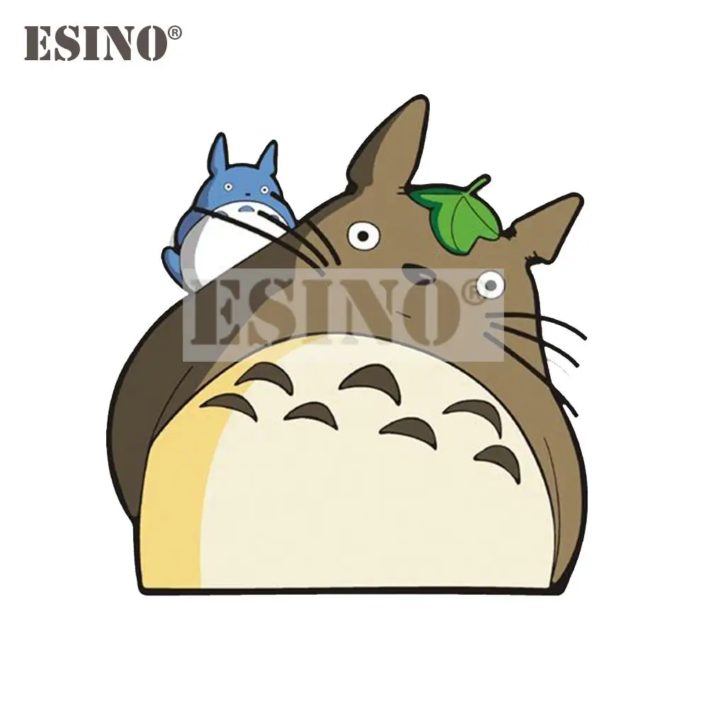 Car Styling Fashion Funny Decorative Totoro With Little Totoro PVC Waterproof Sticker Car Body Trunk Fender Bumper Vinyl Decal