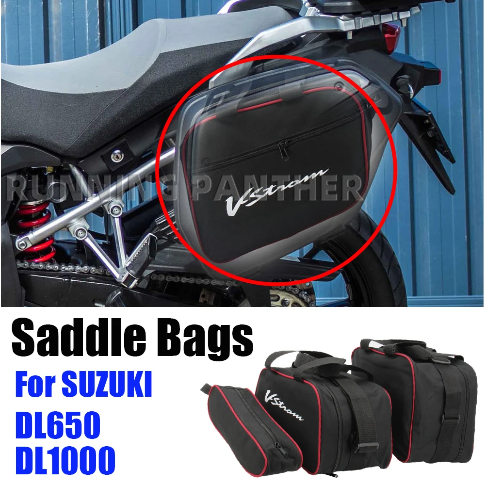 

Motorcycle Bags Saddlebag Luggage Bags Travel Knight Rider For SUZUKI V-STROM 1000 VSTROM 650 DL1000 DL650 DL1050 / XT 2014-2020