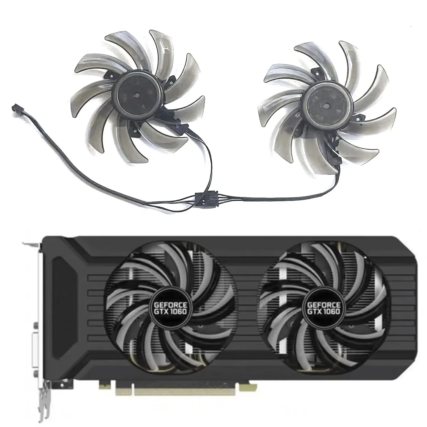 85mm GA92S2U GA91S2U GTX1060 GPU fan for Palit GeForce GTX 1060 1070 1080 1070Ti graphics card