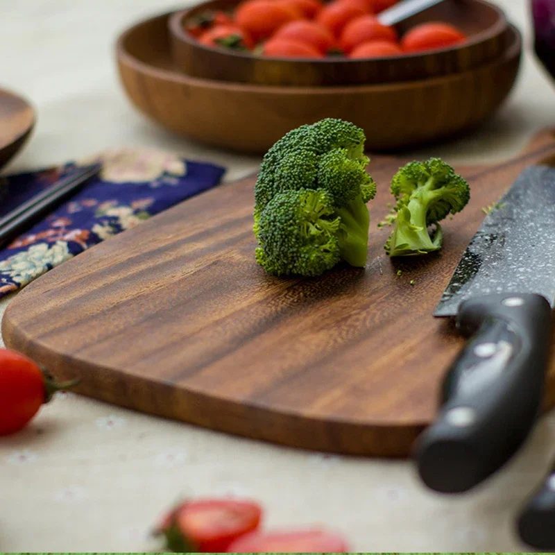 RSCHEF 1PCS Wooden Beech Chopping Cheese Cutting Board Chopping board kitchen tools