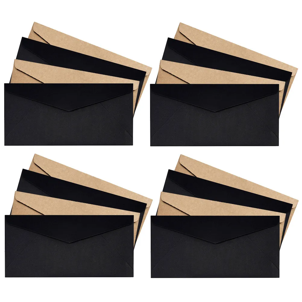 

40Pcs Blank Wedding Envelopes Smooth Premium Paper Invitation Envelopes for Thank You Cards Greeting Cards Party Shower
