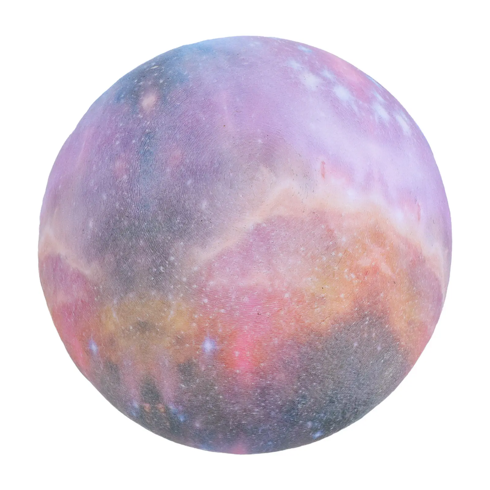 Globe Planet Lamp Shade Spherical Round Light Cover 5.5 Inch Resin Embossed Sphere Lampshade for Bedroom Living Room Office