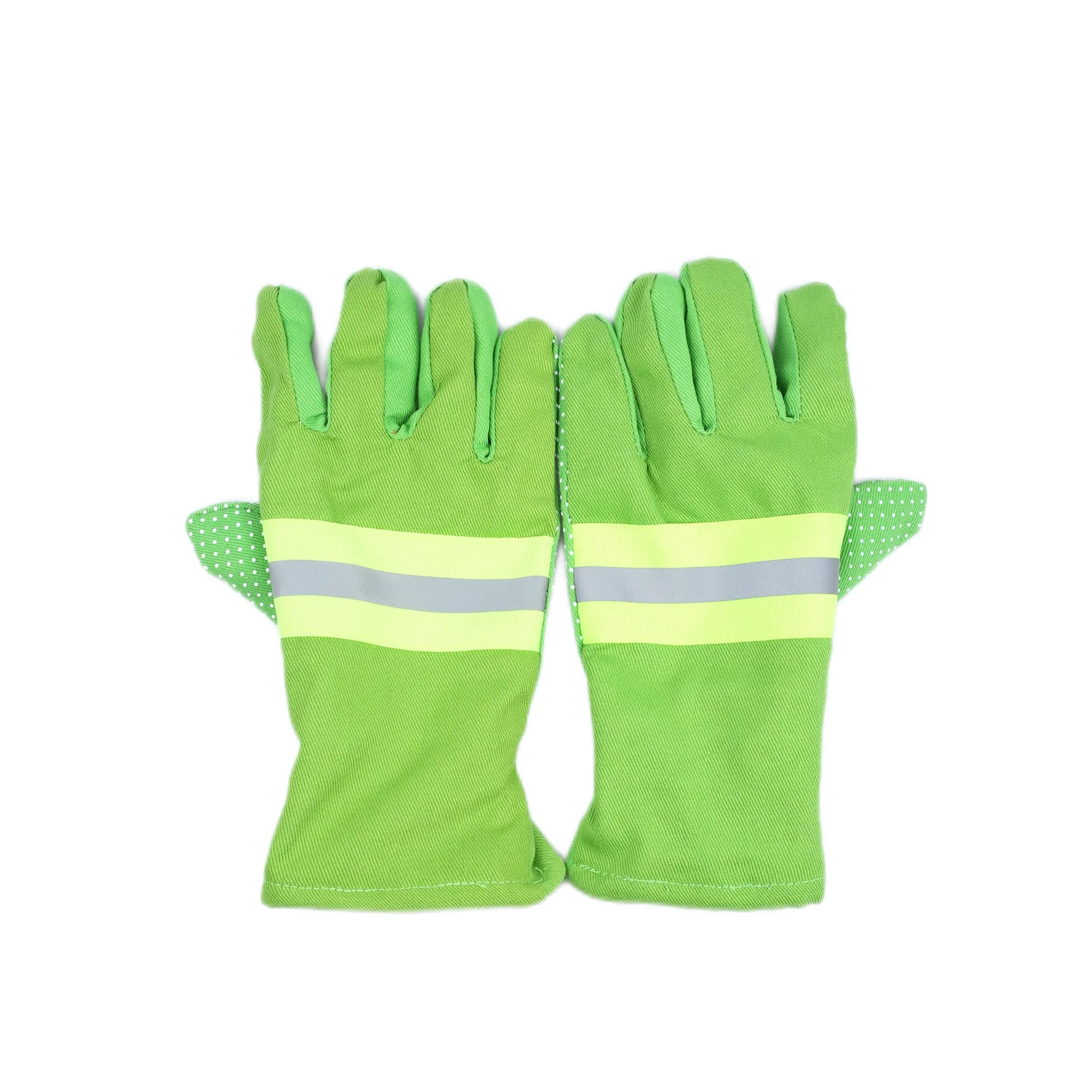 

-Fire Emergency Rescue Fire Fighting Gloves Fireman 3d Fire Firefighter Gloves With Reflective Strap