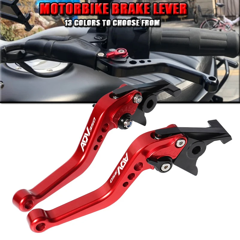 For Honda ADV 350 ADV350 2021-Present Motorcycle Short Brake Clutch Lever Aluminum CNC Adjustable Motorbike Brake Lever