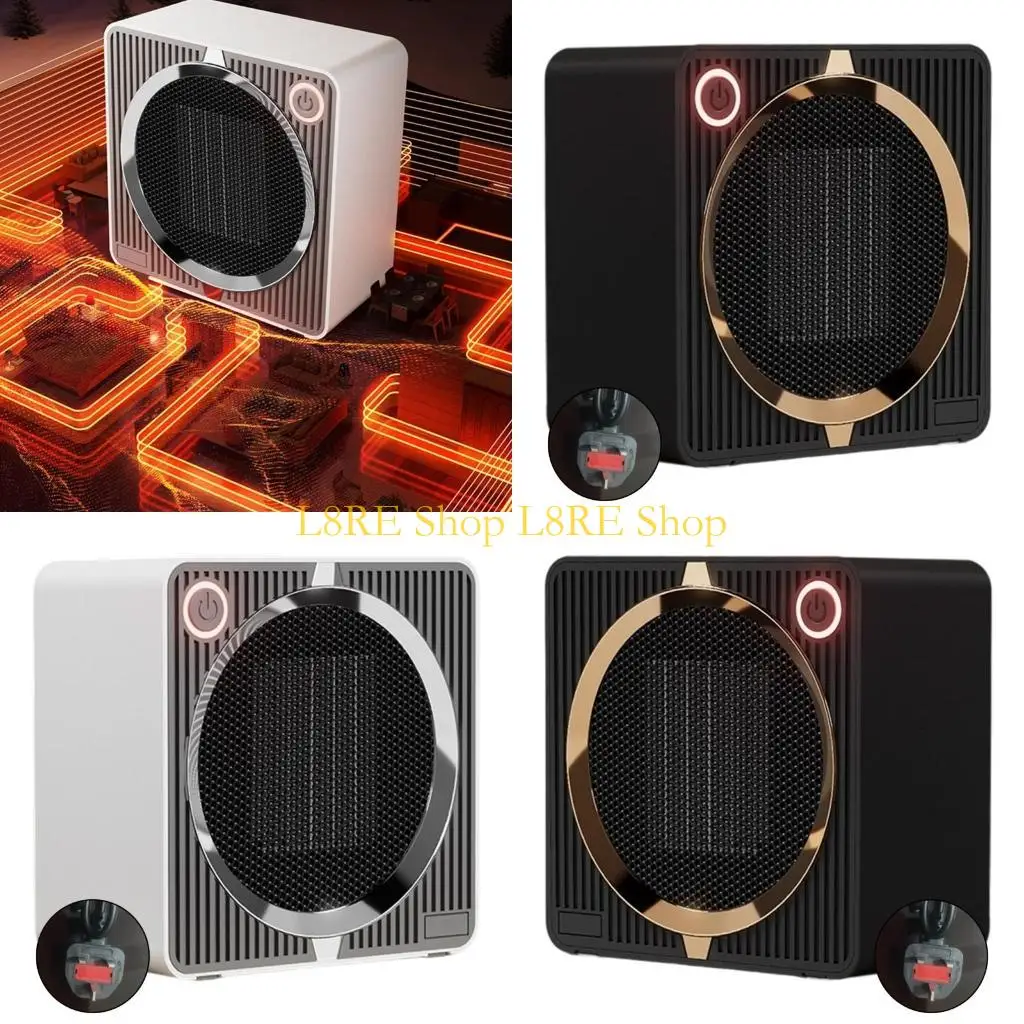 

L8RE 220 В быстрый нагрев 500 Вт керамический нагреватель PTC электрическая грелка небольшой настольный обогреватель