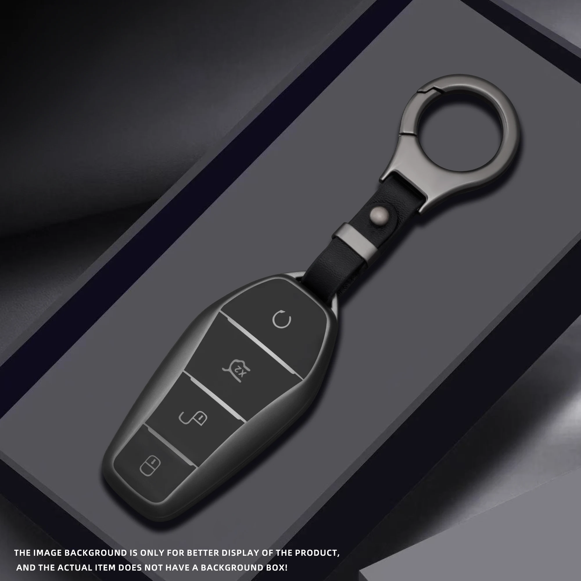 Autoschlüssel-Schutzhülle für BYD Song Plus Atto 3 Han EV Tang DM Qin Seal Dolphin Schutzabdeckung Auto-Innenzubehör – Detail 3