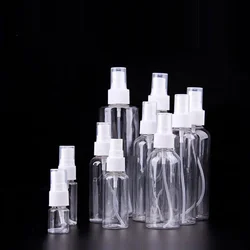 10/20/30/50/60/80/100ML Empty Transparent Plastic Spray Bottle Medical Oral Liquid Pack Fine Mist Atomizer Cosmetic Container