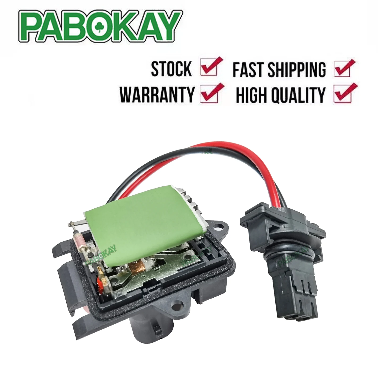 

Interior Blower Resistor For RENAULT Clio II Box Thalia I 00-09 7701050890 515086 CRS71035GS EH1145 XHR0146 94SKV007 RE35139