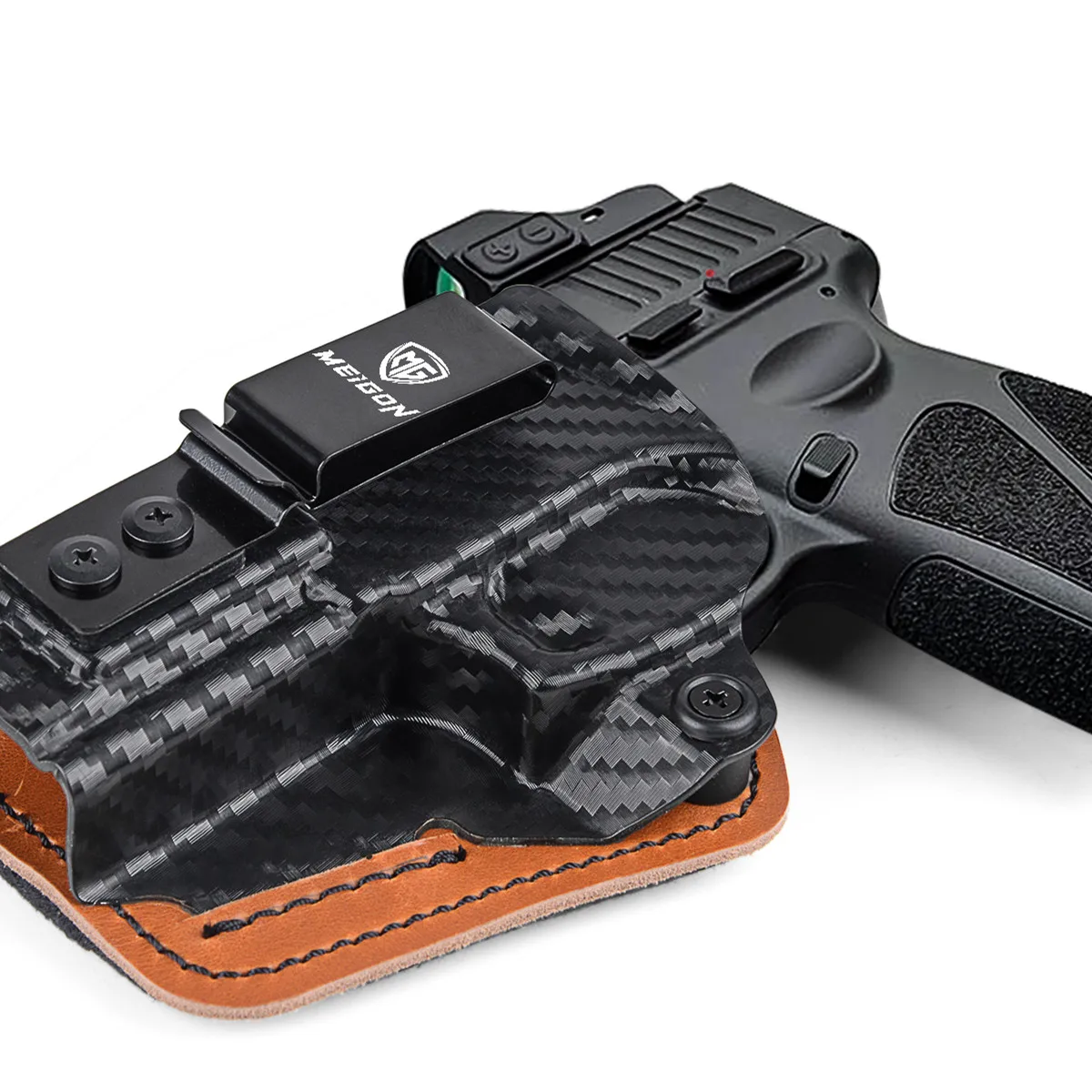 G2C G3C Holster with Comfort Pad IWB Kydex Leather Hybrid Holster for Taurus G2 G2C G3C G3 TORO Optics Internal Concealed Carry