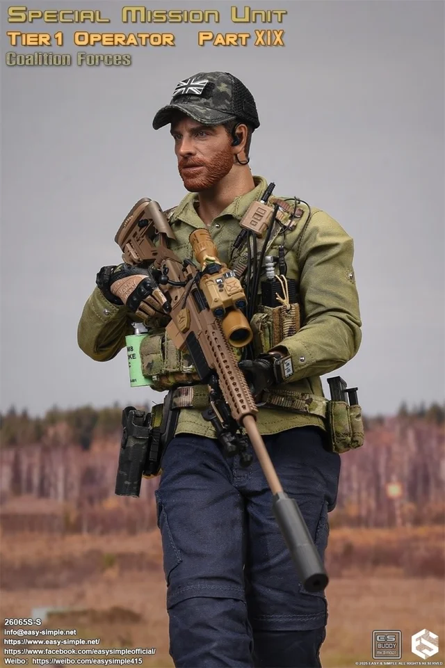 Limited Version 1/6 EASY&SIMPLE ES 26065SS US. Special Mission