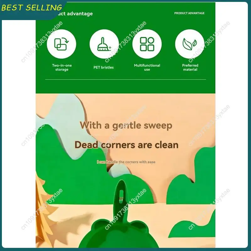 

N09R-Handy Mini Broom And Dustpan Set For Cleaning Desks, Perfect For Children And Students