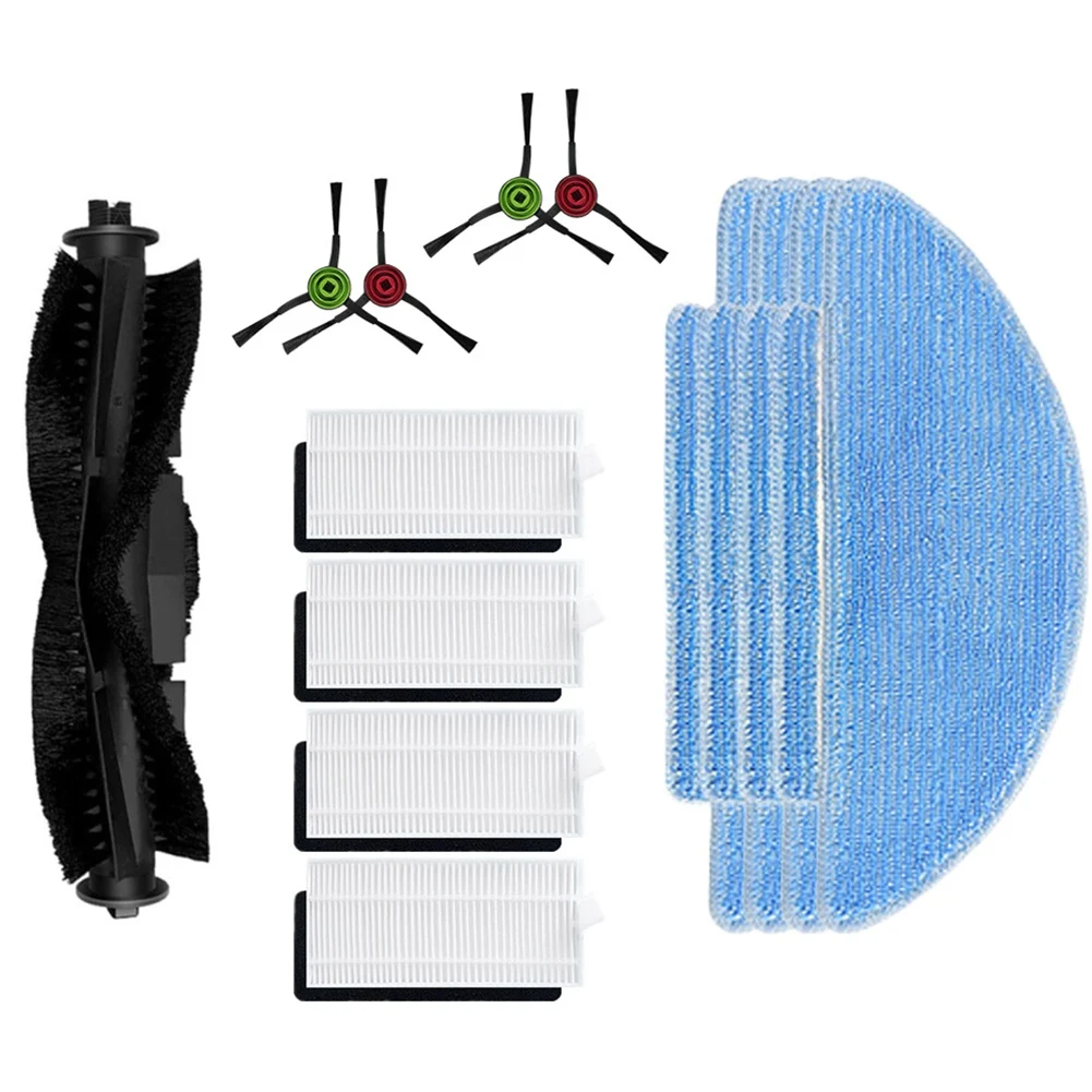 For Tikom L8000, Tikom L9000, Lubluelu SG60 SL60 SL60D SL61 Replacement Parts Main Brush Hepa Filter Mop Cloths