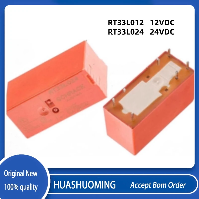 

НОВЫЙ 10 шт./лот RT33L012 12 В постоянного тока RT33L024 24 В постоянного тока 16 А 250 В переменного тока 6 контактов