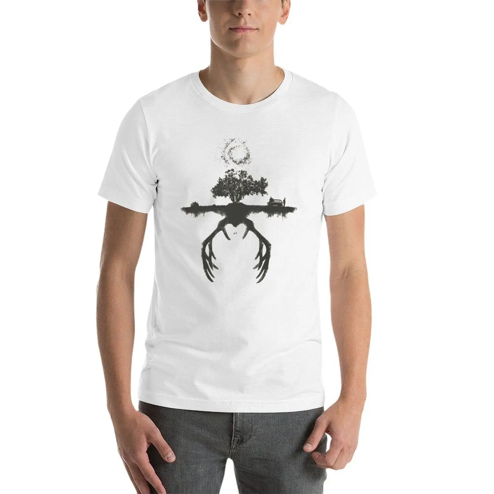 تحية للمحقق الحقيقي تي شيرت تي شيرت طباعة مخصصة تي شيرت للرجل تي شيرت #4