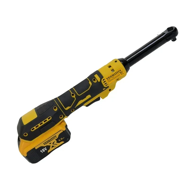 Vesmatity 1/2 Inch Brushless Atomic Ratchet Wrench Compact Variable Speed Cordless Tool for Dewalt 18V Battery Max Pro