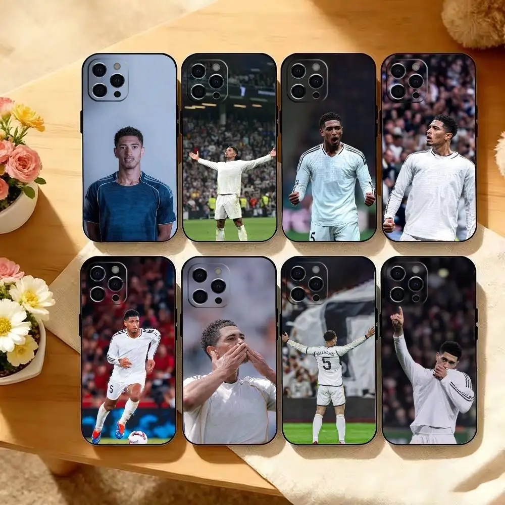 

J-Jude Bellingham Phone Case Silicone Soft For IPhone 17 16 15 14 13 12 11 X XR Plus Pro Max Plus