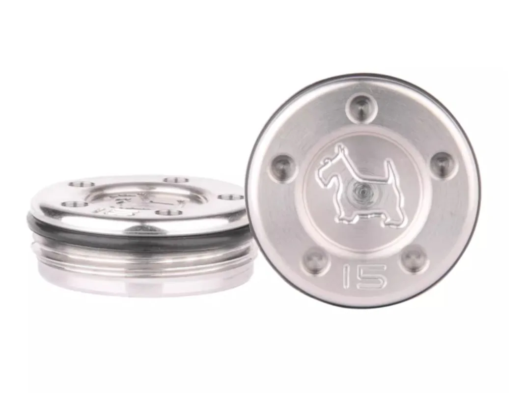 

Golf putter counterweight screws, a set of 10-40g stainless steel markings with a puppy pattern