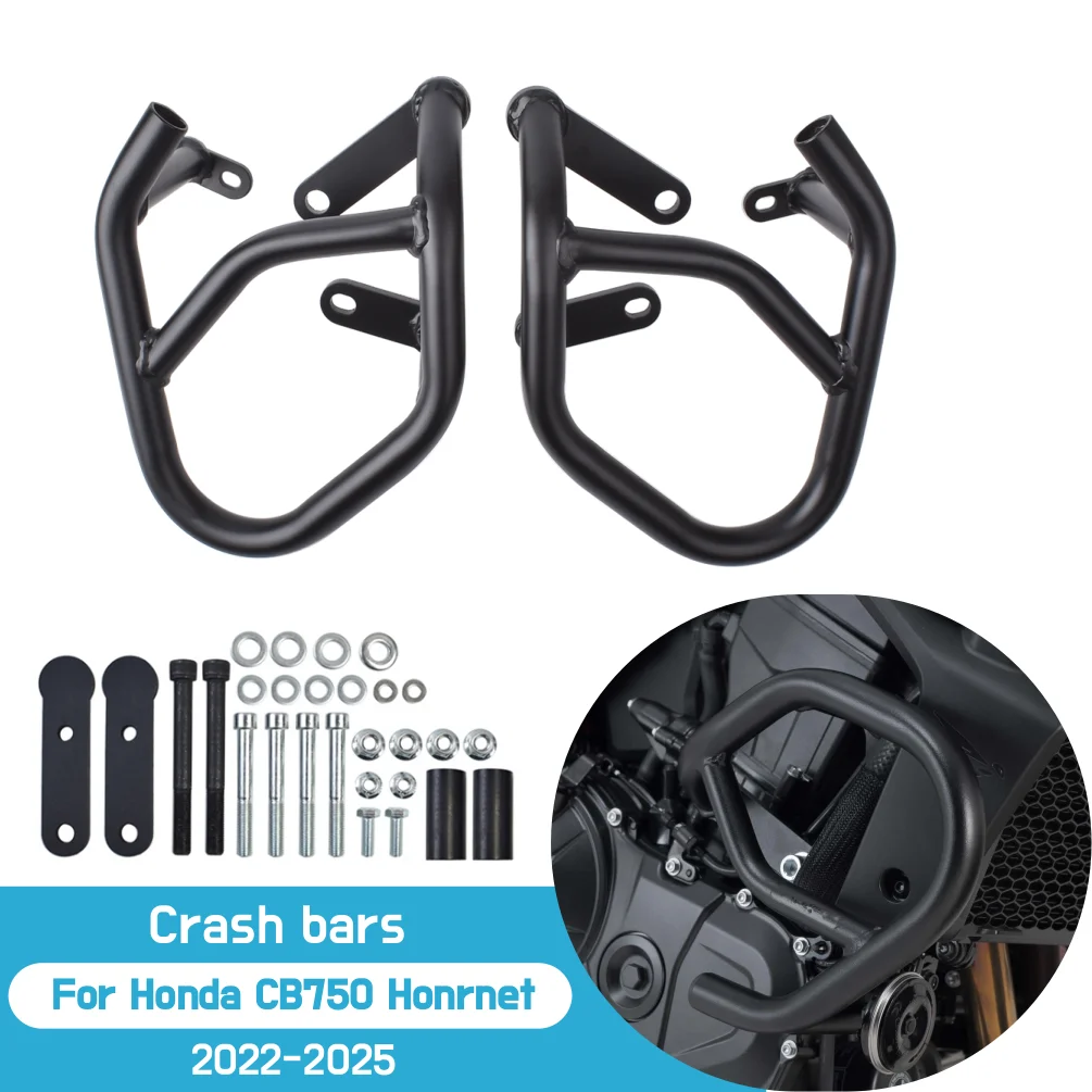 

For Honda CB750 Hornet 2022-2025 CB 750 Crash Bars Engine Guard Frame Sliders Bumper Falling Protector Motorcycle Accessories
