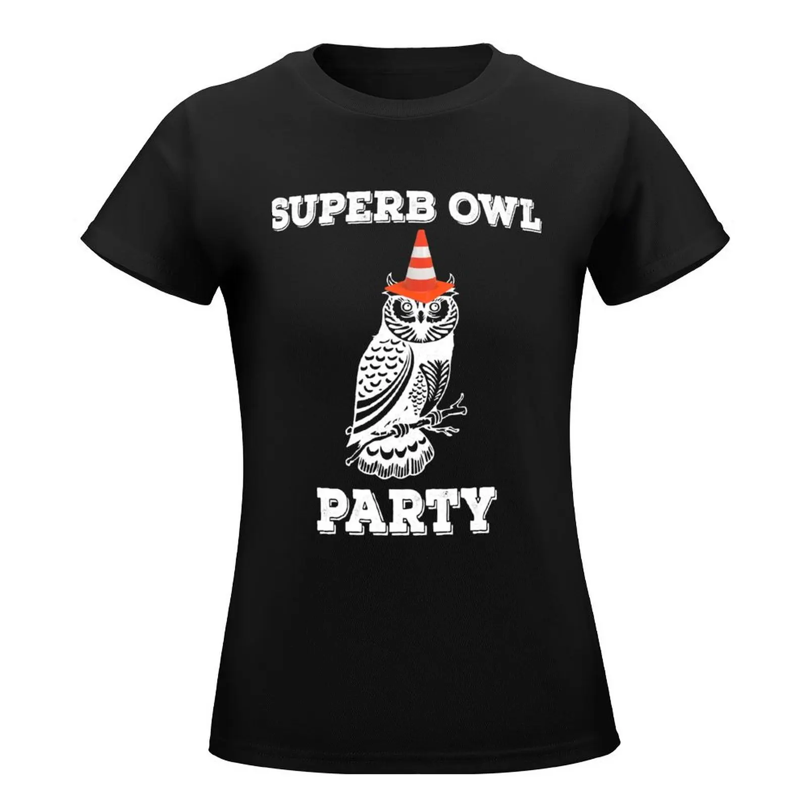 Superb Owl Party - What We Do in the Shadows T-Shirt sweat customs plus sizes summer clothes white t-shirt dress for Women sexy