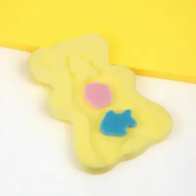 

Breathable Baby Bath Sponge Support Cushion Soft Elastic Material Gentle on Skin Fits All Tubs Easy Storage Must Have