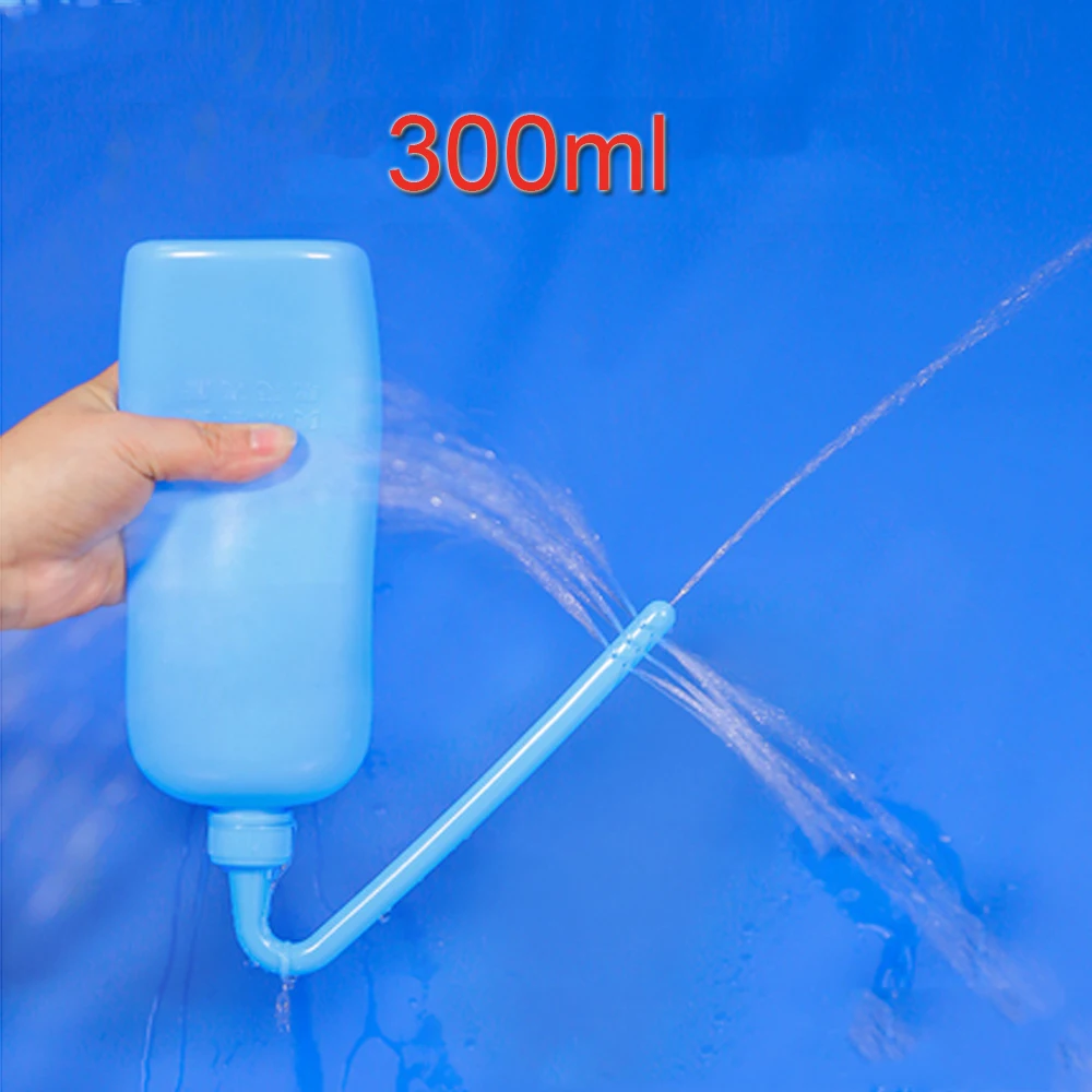 

300ml 1pc Cleaning Colostomy Bag Plastic Wash Bottle Ostomy Pouches Cleaner Sprayer Water Supplies