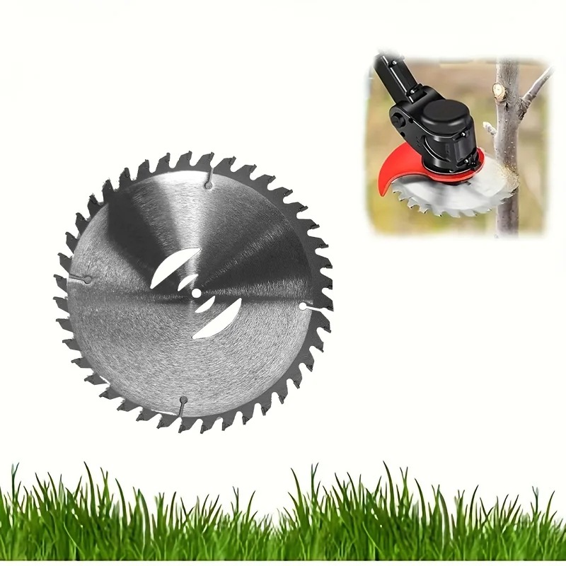 

Одна пила, две прямые лезвия, три лезвия для резки травы для газонокосилок и триммеров. Острые лезвия.