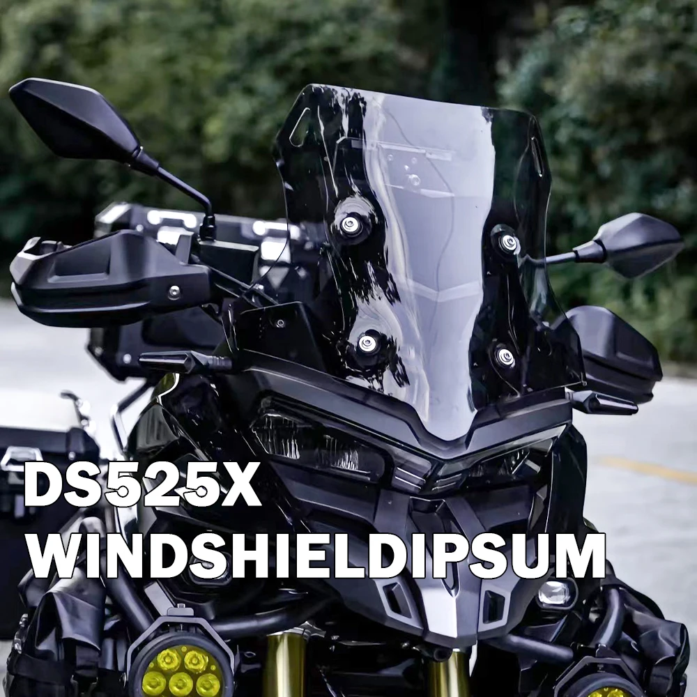 For Loncin VOGE DS525X DSX525 Windshield DS525X Windscreen Windshield Increased Height DS525X Front Windshield