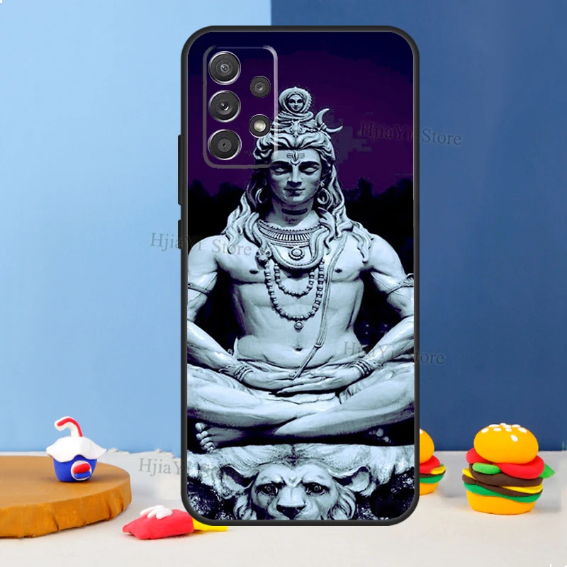 Lord Shiva Hindu God Buddha India Case For Samsung A54 A34 A14 A13 A23 A33 A53 A73 A51 A71 A72 A12 A22 A32 A42 A52 Back Cover