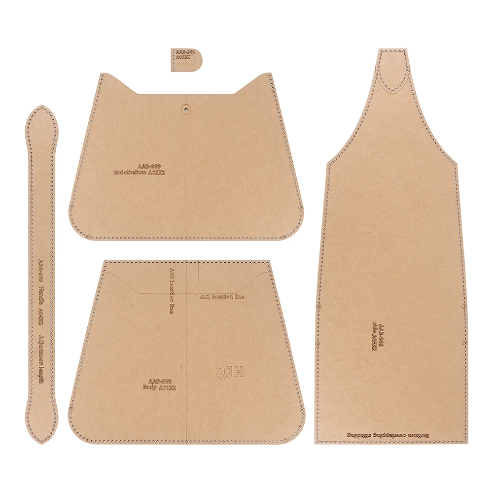 1set DIY Sewing Paper Pattern, - đánh giá và giá Leatherwork Templates