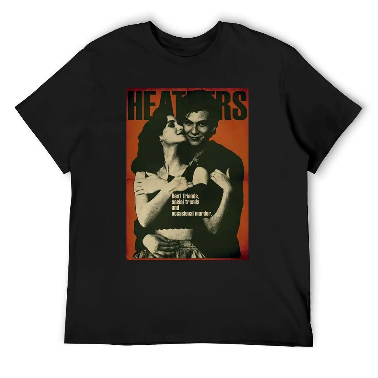 

heathers aesthetic T-Shirt Short sleeve tee oversizeds summer top Blouse mens graphic t-shirts anime