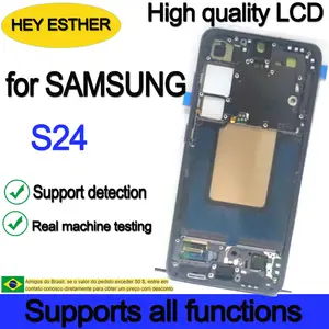 Bilashmart 6.2'' AMOLED Replacement Samsung S24 LCD Display Touch Screen S921B S921B/DS S921U