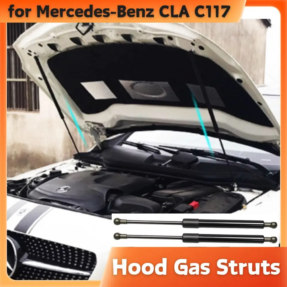 

Hood Struts for Mercedes-Benz CLA C117 2013-2019 Front Bonnet Gas Springs Shock Absorbers Dampers Lift Supports 2PCS