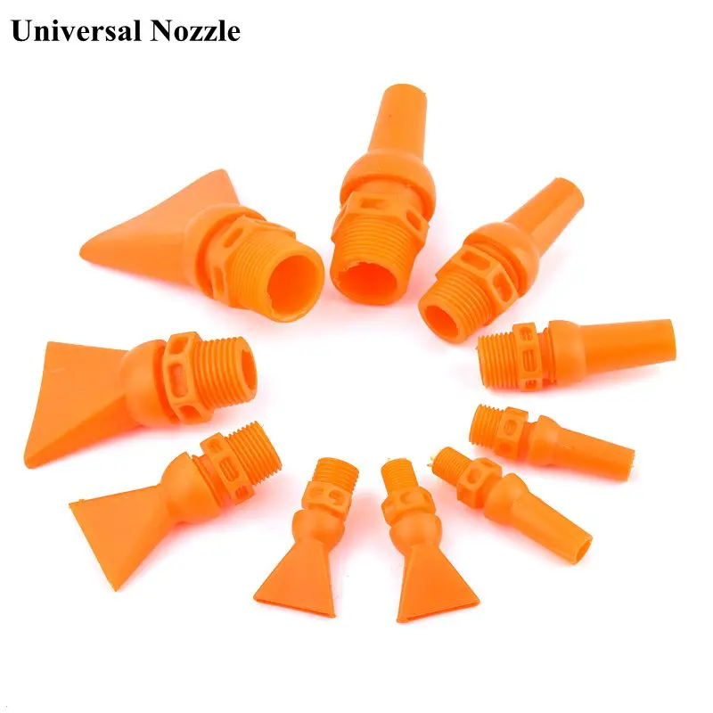 1~10pcs 1/8~3/4 Inch Male Thread Plastic Nozzle Duckbill Connector Universal 360º Adjustable Aquarium Fish Tank Fittings