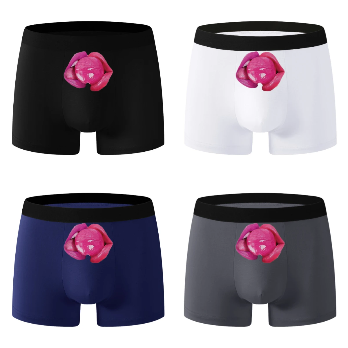 

The new close-fitting printed four-corner shorts are essential underwear for men in 2025, comfortable and of high quality