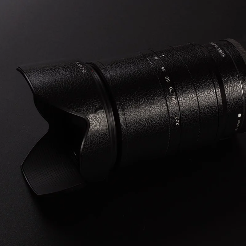 Наклейка на объектив камеры, защитная пленка для SONY E18-200 f/3,5-6,3 OSS LE SEL18200 II, виниловая пленка, покрытие против царапин