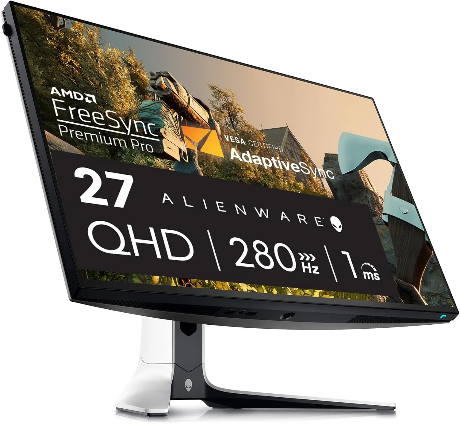 AW2723DF Gaming Monitor - 27-inch (2560 x 1440) 240Hz Display (DP 1.4), 1ms Response Time, NVIDIA G-Sync, Preset OSD Modes