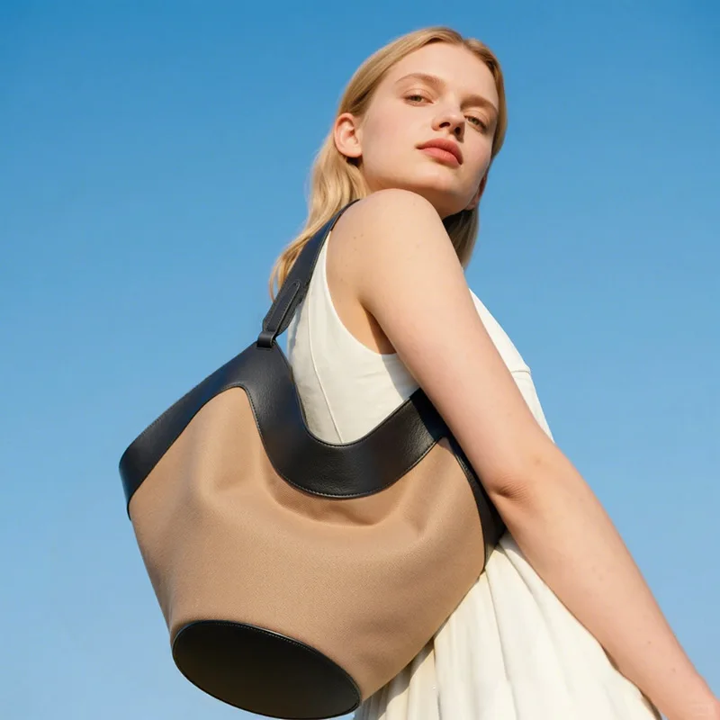 

Вместительные женские холщовые сумки через плечо, высококачественные дамские сумки-тоут и мессенджеры для женщин, повседневные женские сумки для покупок