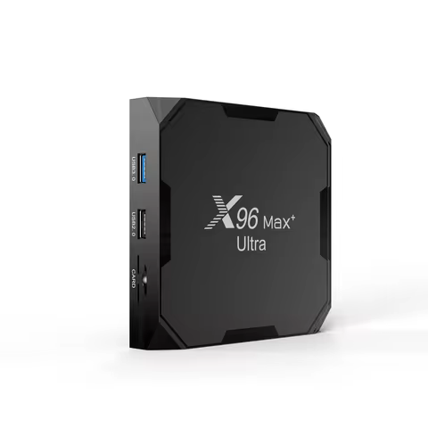 X96Max Plus Ultra Amlogic S905X4 4GB 64GB 8K WiFi BT Media Player Set Top Box Newest TV Box Android 11