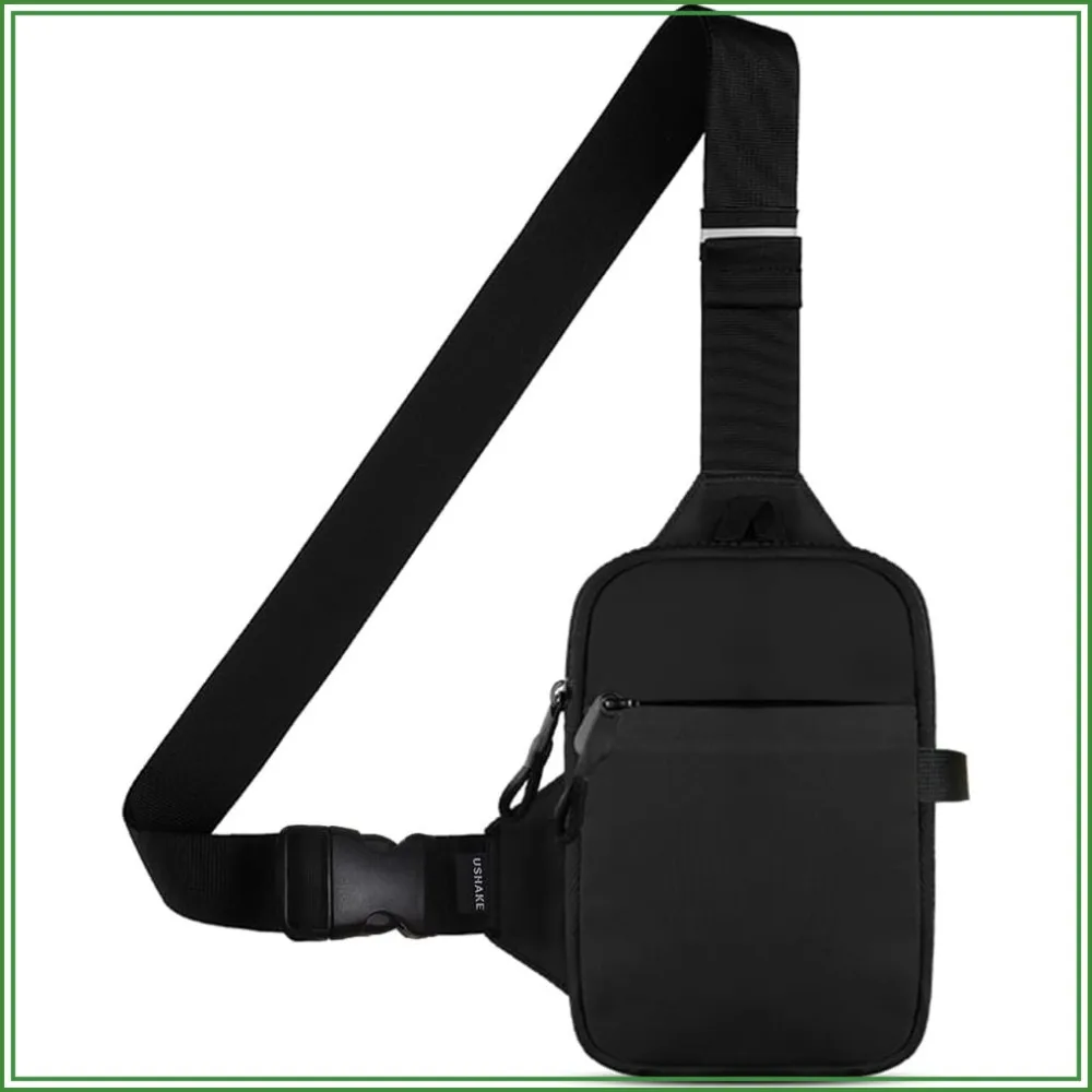 

Mini Sling Bag Crossbody for Men Women - Small Casual Chest Bag for Hiking Traveling