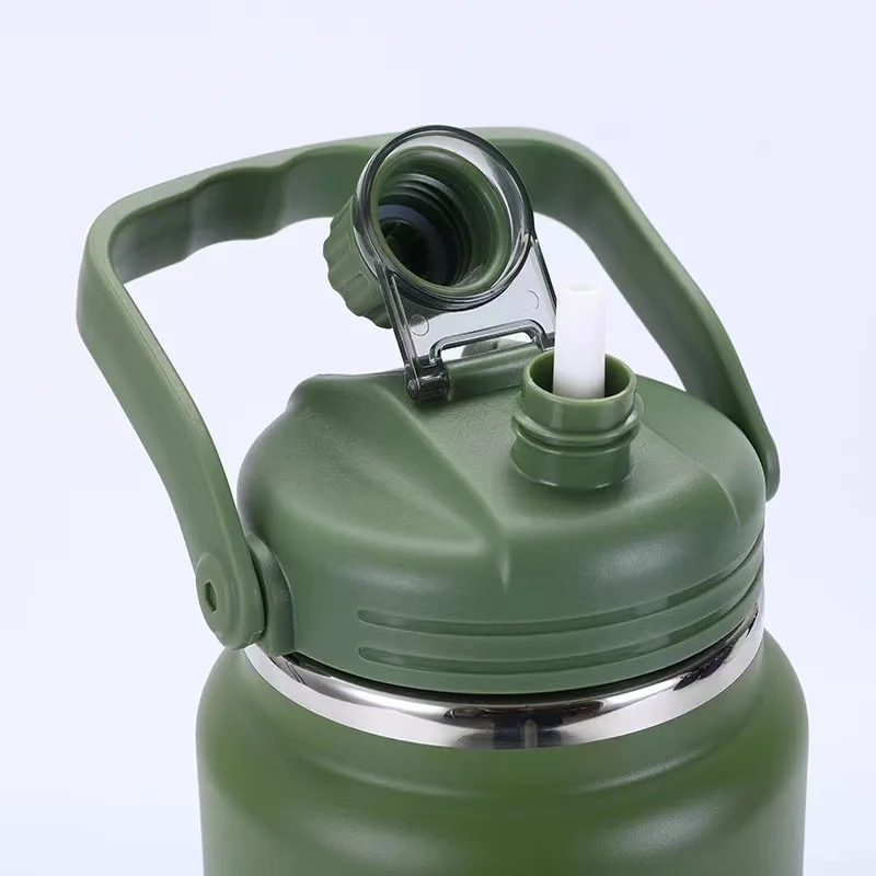4 L Large Capacity Outdoor Keep Hot Cold Ice Pot Travel Custom Thermos Flask Camping Water Cup With Handle