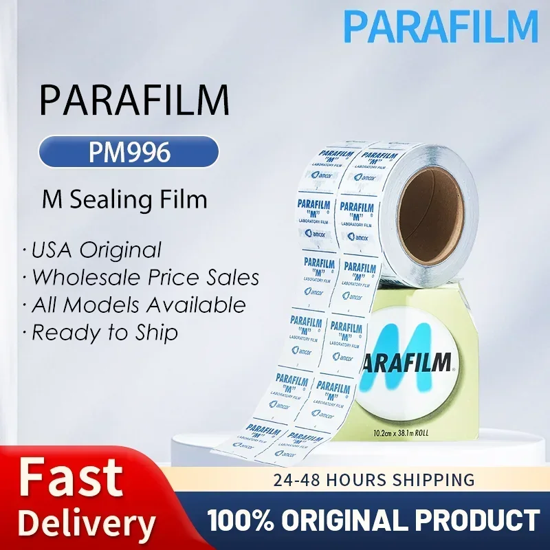 Laboratory Parafilm M PM996 PM992 Sealing Film Beaker Petri Dish Heat Shrinkable Perfume Cover Dust-Proof Wrap Original Product