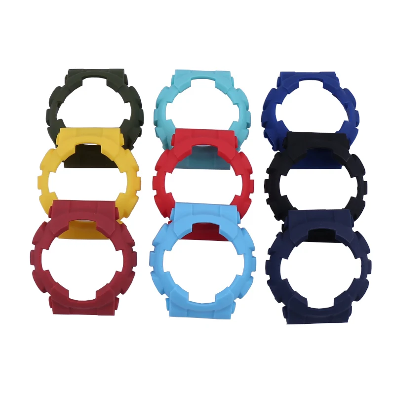 Accessori per custodia con cinturino per orologio in resina da uomo compatibili con Casio G-shock GD GA110 120 140 GLS GAX100 cinturino sportivo in gomma