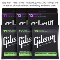 Gibson Guitar Strings Electric Guitar Strings Set of 6 Individually Wrapped Guitar Generic Set of Strings