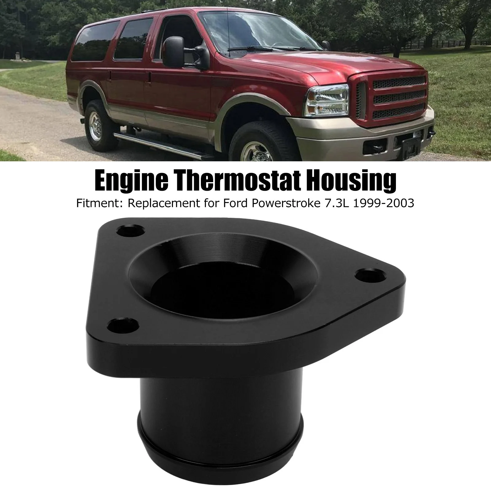 

Корпус термостата 6061 — замена алюминиевого сплава заготовки для корпуса термостата двигателя 7,3 л 1999-2003 гг.