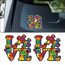 15cm Show Your Support for Autism Awareness with this Premium Quality Vinyl Car Decal Sticker