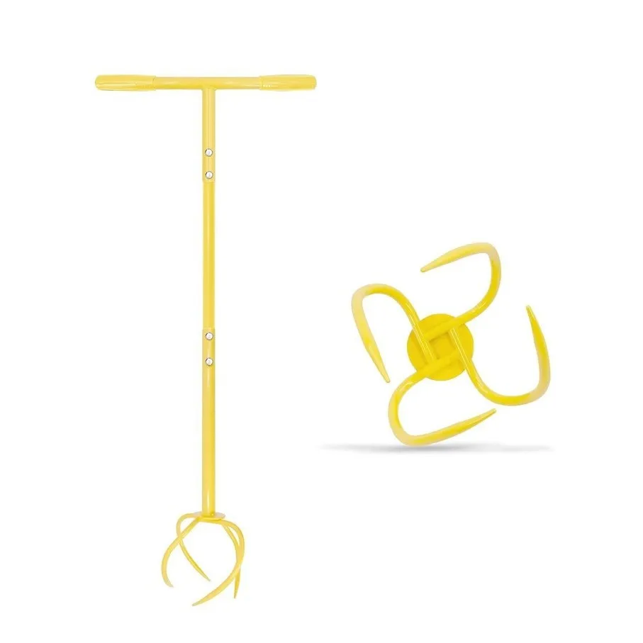 Garden Claw Tool Twist Tiller Labor-saving Soil Catcher Weeder Punch Soil Turning Tool Manual Digger