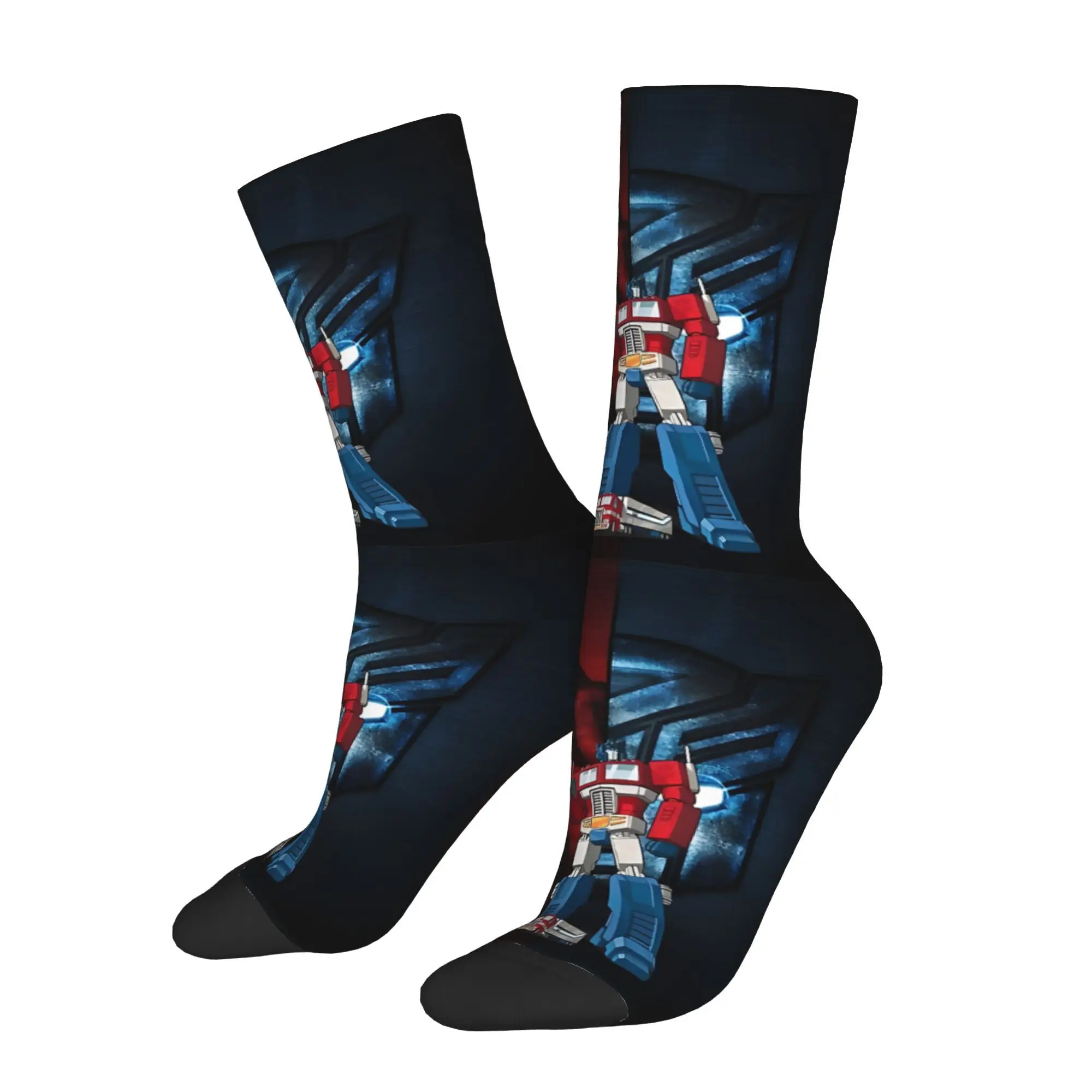 

Transform-Robot Unisex Winter Socks Running Happy Socks Street Style Crazy Sock